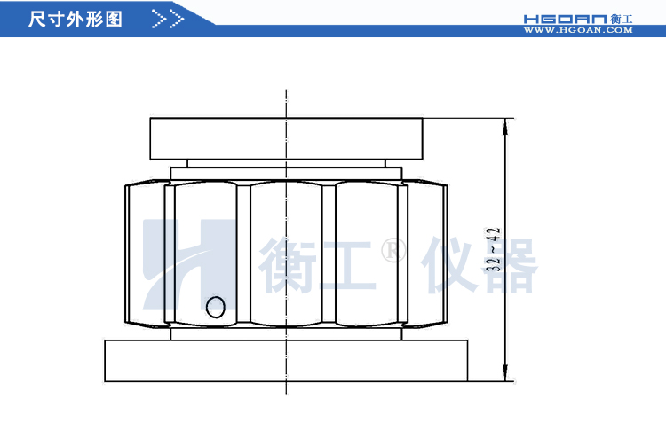 衡工HGVM0610小型旋转升降台