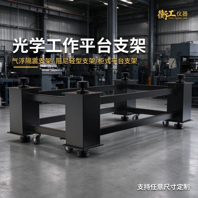 光学工作台支架子实验固定轻重阻尼气浮自水平架子大理石升降带轮